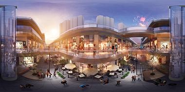 VR shopping mall 720 view