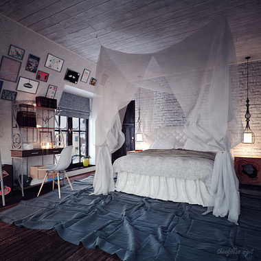 Shell Cottage Bedroom