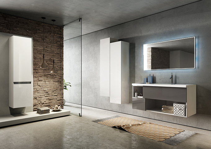 Filippo Petrucci | 3DGraphic Designer - http://www.filippopetrucci.com
Malibu is CG Visualized project for bathroom furniture industry.