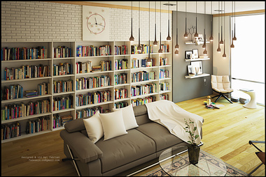 Living Room - Books Talks