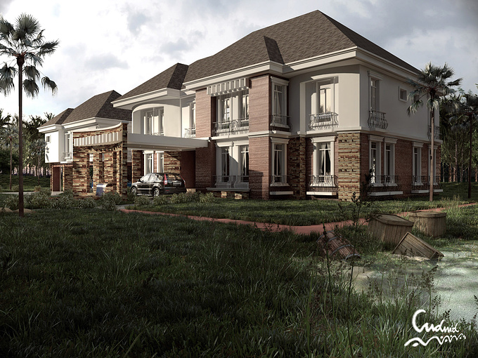 Residential project designed and Rendered for a friend. Quite an old one, so i took a little more time to work on the image in photoshop.

Sketchup-3dsmax Vray and Photoshop.