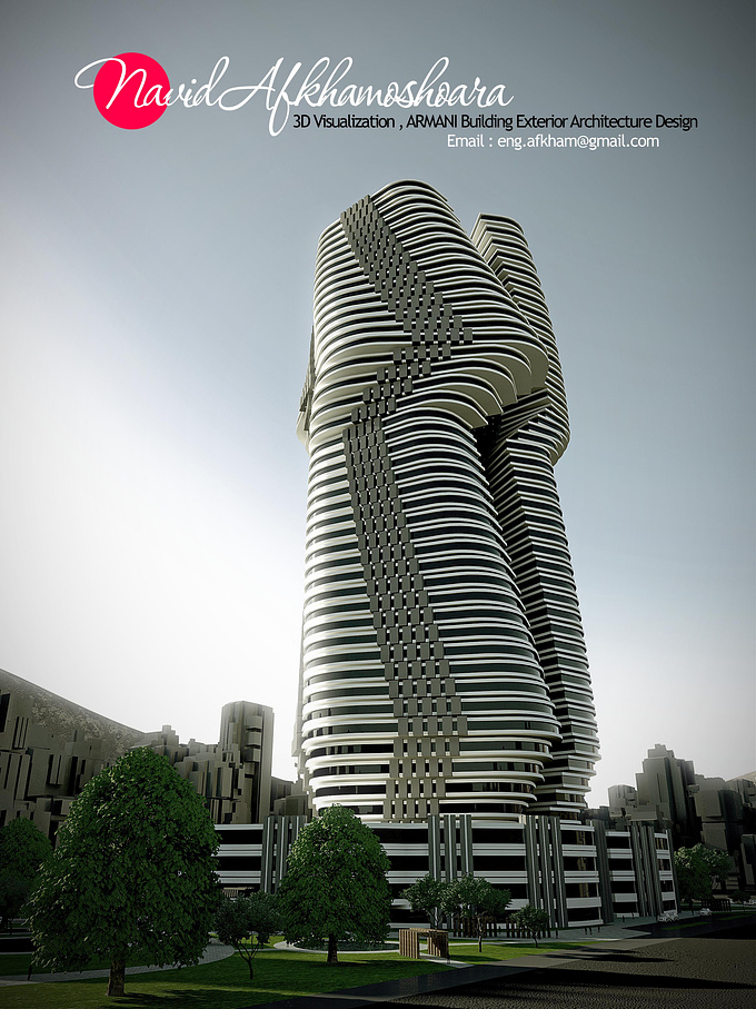 Navid Afkhamoshoara & Partners - http://www.facebook.com/navidafkham
56 Floor , Residential & Commertial 
Architect & Modeling by Navid Afkhamoshoara
 نوید افخم الشعرا