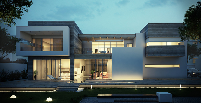 AutoCad, 3ds Max Vray, PS