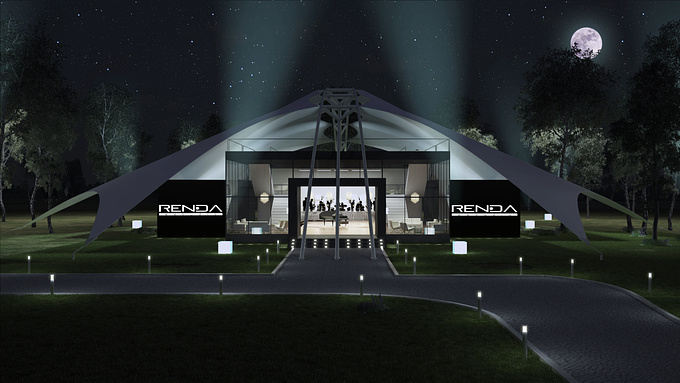 Renda Estudio
Here is the RendaEstudio Tent, it´s just for our Laboratory Section, has been made as an exercise of render passes and night lightning.

Hope u like.
