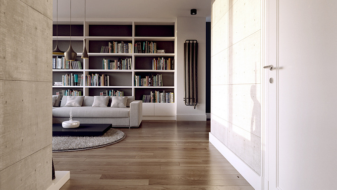 Lupin design - http://www.lupindesign.pl
project of the living room