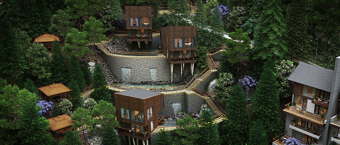 Dawn Digital - http://www.dawncg.com
3D Landscape Render for an upcoming Villa Project in Hills.