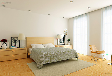 Bedroom renderings