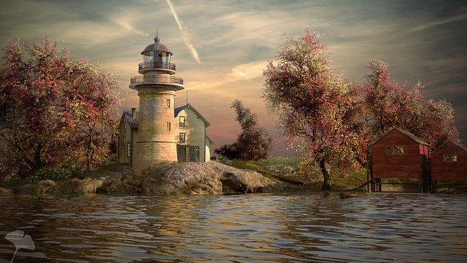 Ginko Visuals - http://www.ginkovis.com
This lighthouse is shining the light out to a way and direct us to the correct direction in our work.