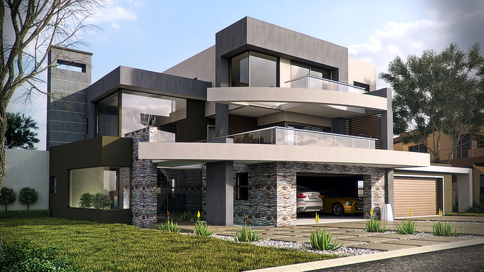Johan Marais Architects
3ds max and Photoshop to do the basic Work.