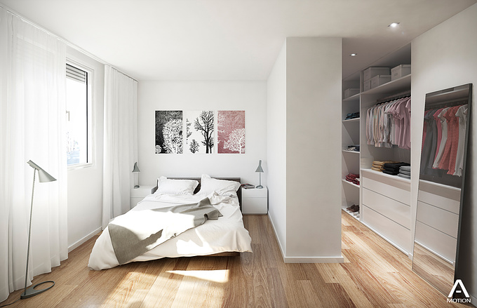 Apartments in Terrassa. Project by NEXT Arquitectura. 
Done in 3ds max v-ray and ps.