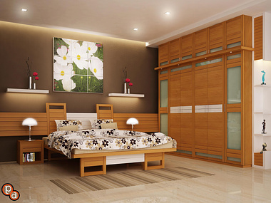 Bedroom Interiors -Khanna residence