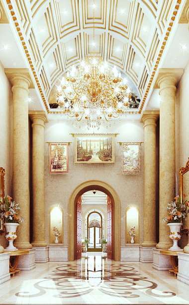 Foyer of the Jeddah Palace