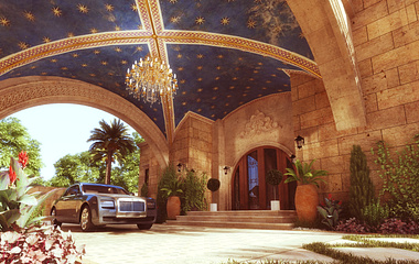 Carport for Jeddah Palace