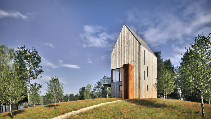 http://www.wojteklubinski.com
visualization fo the Rabbit Snare cabin by designed Design Base 8 and Omar Gandhi