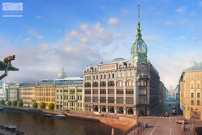 Luxerendering - http://www.luxerendering.ru/
 Luxerendering
 
 Studio RED
 Max,Photoshop

 

Visualization of the project.
Trading house "S. Esders and K. Sheyfals "
Restoration of the historical complex in Saint Petersburg.


Visualization: Lopatnikov Vasily
Modeling:      Studio RED

High Resolution:
