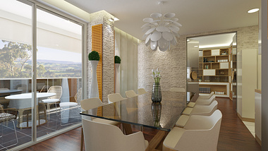 Interior design of private appartment