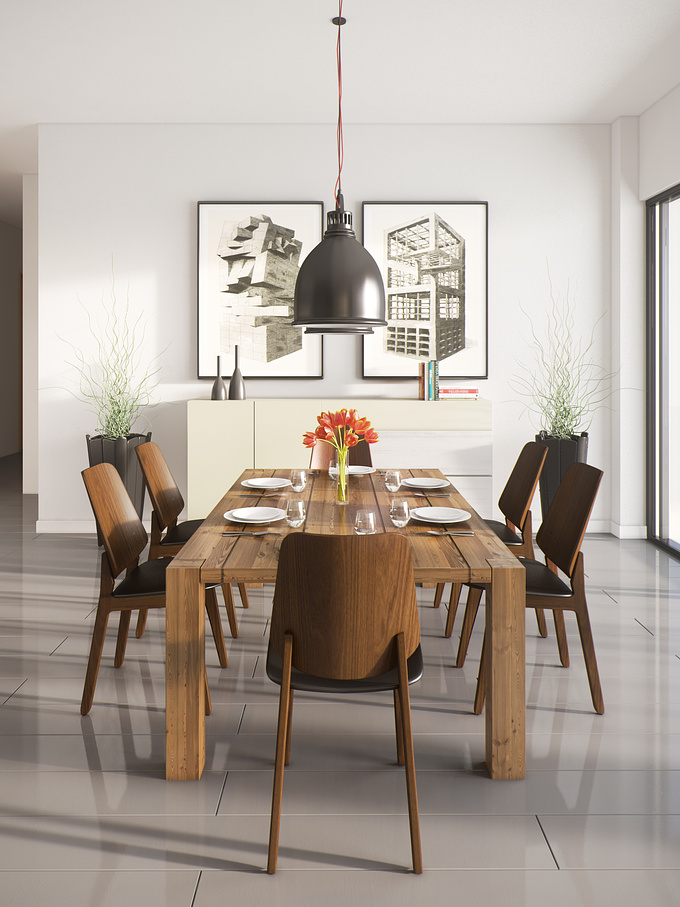  - http://
The perpose was to create a dining room withBoConcept's Furniture.So, I modeled the chair and lamp.

Chair- BoConcept - Marstal Chair
Lamp - BoConcept - Factory