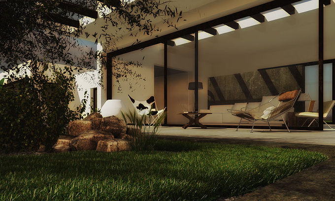 http://alvaromendozastudio.weebly.com/ - http://alvaromendozastudio.weebly.com/
I created this idea of ​​developing a design for a house in Formentera(Balearic Islands). I have worked with different software like 3d max, VRay, Itoo grass and Photoshop.
I hope you like, all comments are wellcome.