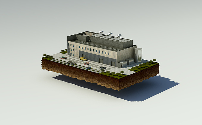 http://hamahakki.com
One of the Wroclaw Technology Park building in diorama concept.