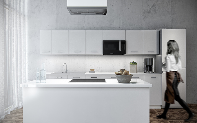 Kujustus - http://www.kujustus.ee
Fast draft for kitchen design.
3ds max, v-ray and photoshop.