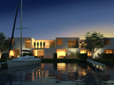Waterfront housing concept
