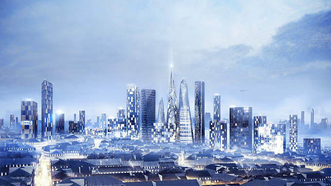 Leadson Architects - http://www.leadsonarchitects.com
A new image for my concept skyscrapers projects. Personal work
