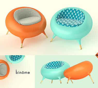 Binome Acari chair