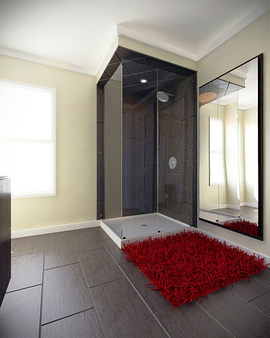 Desjardins Residence - Bathroom