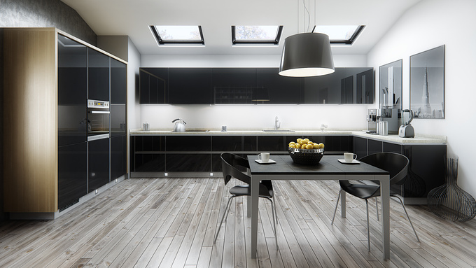 Alma Kitchens - http://
Done using 3dsMax, Vray & 3dsMax, Another kitchen for our company's advertisement.

Other Views:



