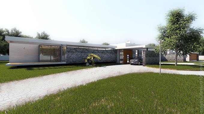 The project was located at Benavente, Portugal. This was a project of my Boss that was passed to me to be rendered.