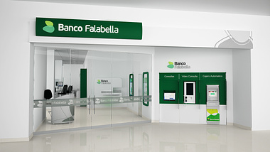 Facade Falabella Bank Ibague Office