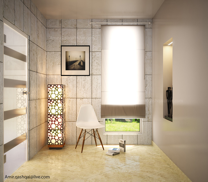 Personal - http://personal
3dmax2012-Vray2-ps.magicbullet

Corridor to a room
This work is a pre-workout to post.production