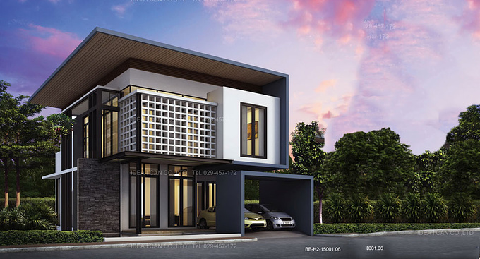 บริษัทรับสร้างบ้าน - http://www.black-beam.com/
House Plans BB-H2-15001.06

Design By Idea I can Co., Ltd
Company housing of Thailand ()
Design drawings for the construction of the inductor