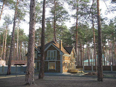 house in the pines