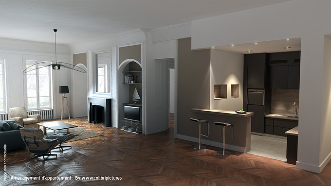 colibripictures - http://www.colibripictures.com
interior design of an old apartment to make it more modern