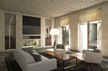 3D Middle East Interior