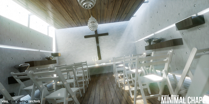 Visuall Rendering - http://www.visuallrendering.com
Minimal Chapel concept design personal project by CIQ,