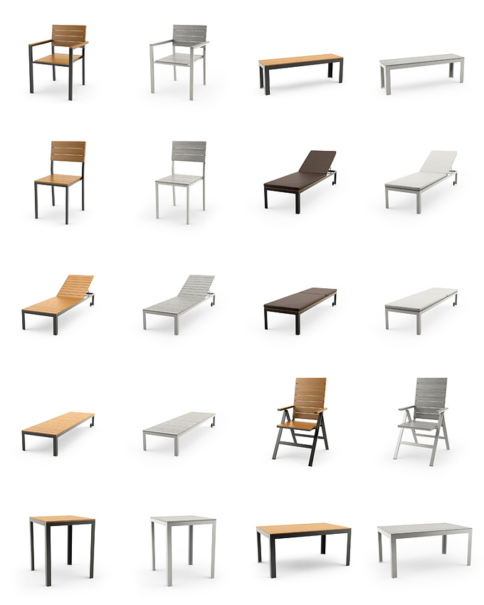 PROVIZ - http://www.proviz.info
Free 3d models of Full outdoor furniture ikea falster series. V-ray textured in two standard ikea color options . 3ds max files for 2011 and 3ds file are included in the archive file and all textures too. All materials are set for gama 2.2 and are render ready .

more info and source files : http://www.proviz.info/blog3dfreemodels/3dmodels-ikeafalster