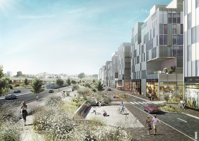 BRUCK
Urban Panning proposal for the Western axis road