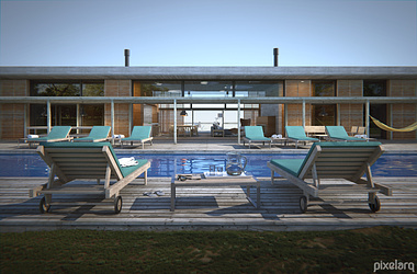 Pool - House -Beach