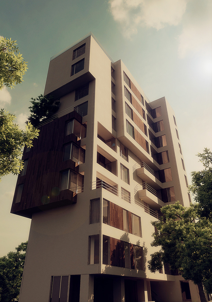 skilling 3d visualization - http://www.skilling.ch
Residential tower located in Tehran