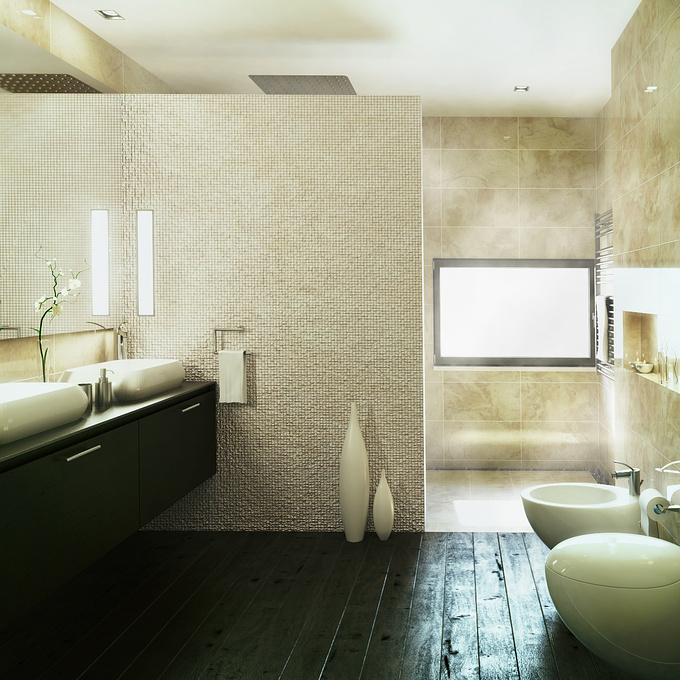 Personal work - 
 Personal work
 
 reserved
 3d max, vray, photoshop

 

This it a serie of bathrooms  for a house in Spain.