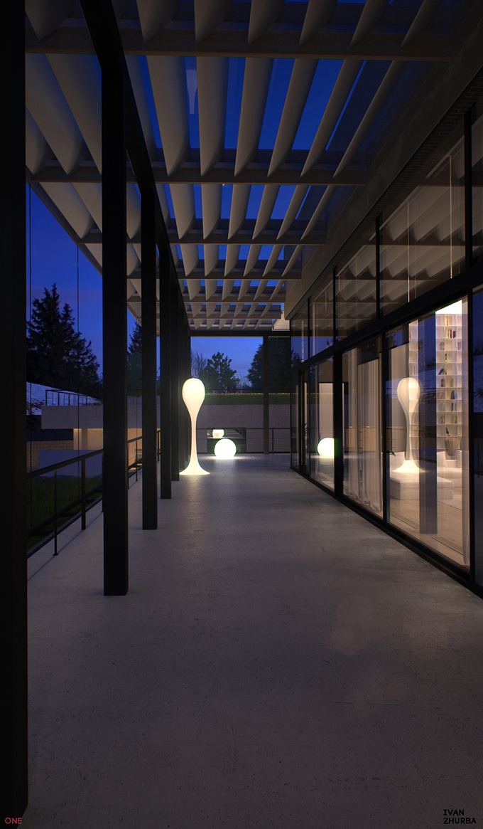 http://be.net/Zhurba
Hi All! I would like to share with you my latest commercial exterior visualization. I Was trying to get a mood of evening.