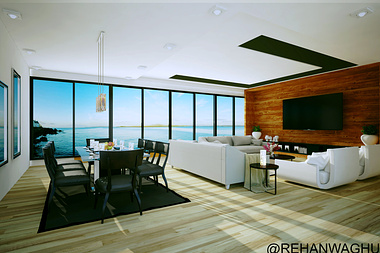 Big living room day _ view
