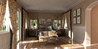 Italian Style Bedroom