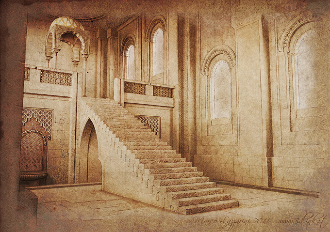 Marco Lazzarini - http://www.3dlink.it
 Marco Lazzarini
 
 
 3dsmax, finalRender, finalToon, Photoshop

 

Hi,
meantime I was working on the (second and better) realistic version of my "Throne room" I let myself be captured by Leonardo's drawings.
Everything is done in 3d, I used Photoshop just for compositing the different layers.
I used 3dsmax, finalRender, finalToon and Photoshop.

I hope you like it :)