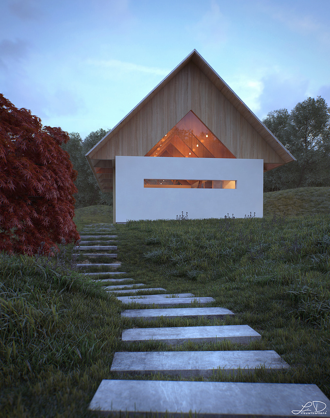 https://www.flickr.com/photos/lukadrobnic/
Artist: Luka Drobnic
Title: Japanese House
Software: 3ds Max, V-Ray, Photoshop, After Effects, Magic Bullet Photo Looks, Nik Collection

"Relax and enjoy"