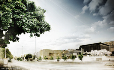 Library Stuttgart competition - 2nd Prize