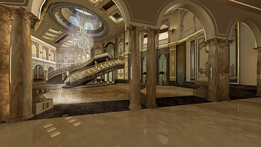 Palace stair lobby