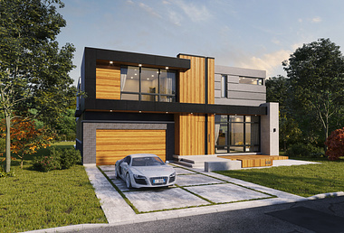 House in Canada | Architectural Visualization